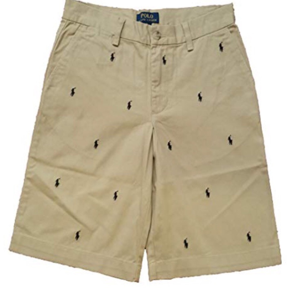 Boys Ralph Lauren Multi Pony Shorts